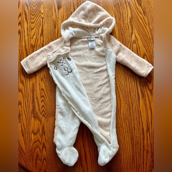 Baby Mack 6-9M Adorable Cozy Hooded Bear Pram - Picture 3 of 5